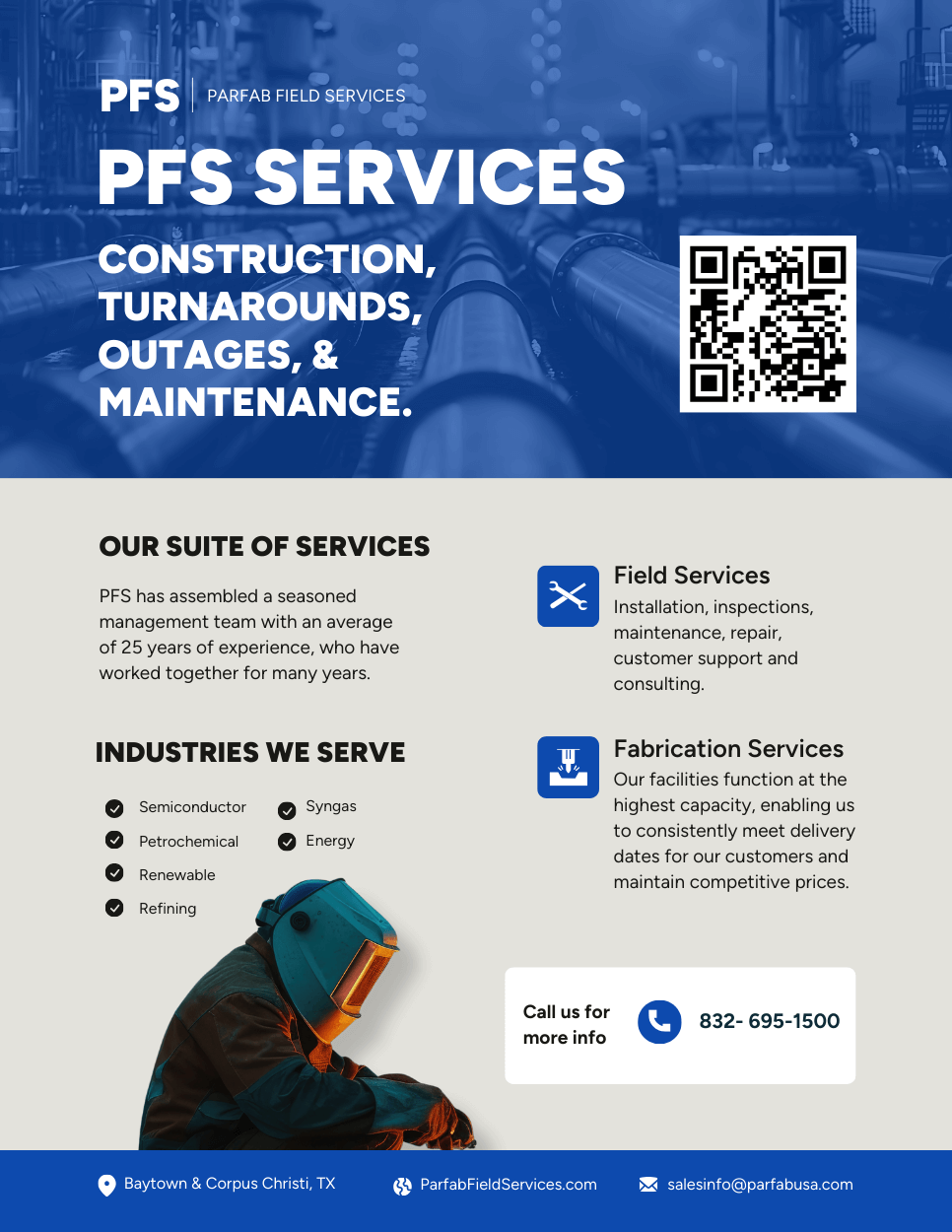PFS Cut Sheet