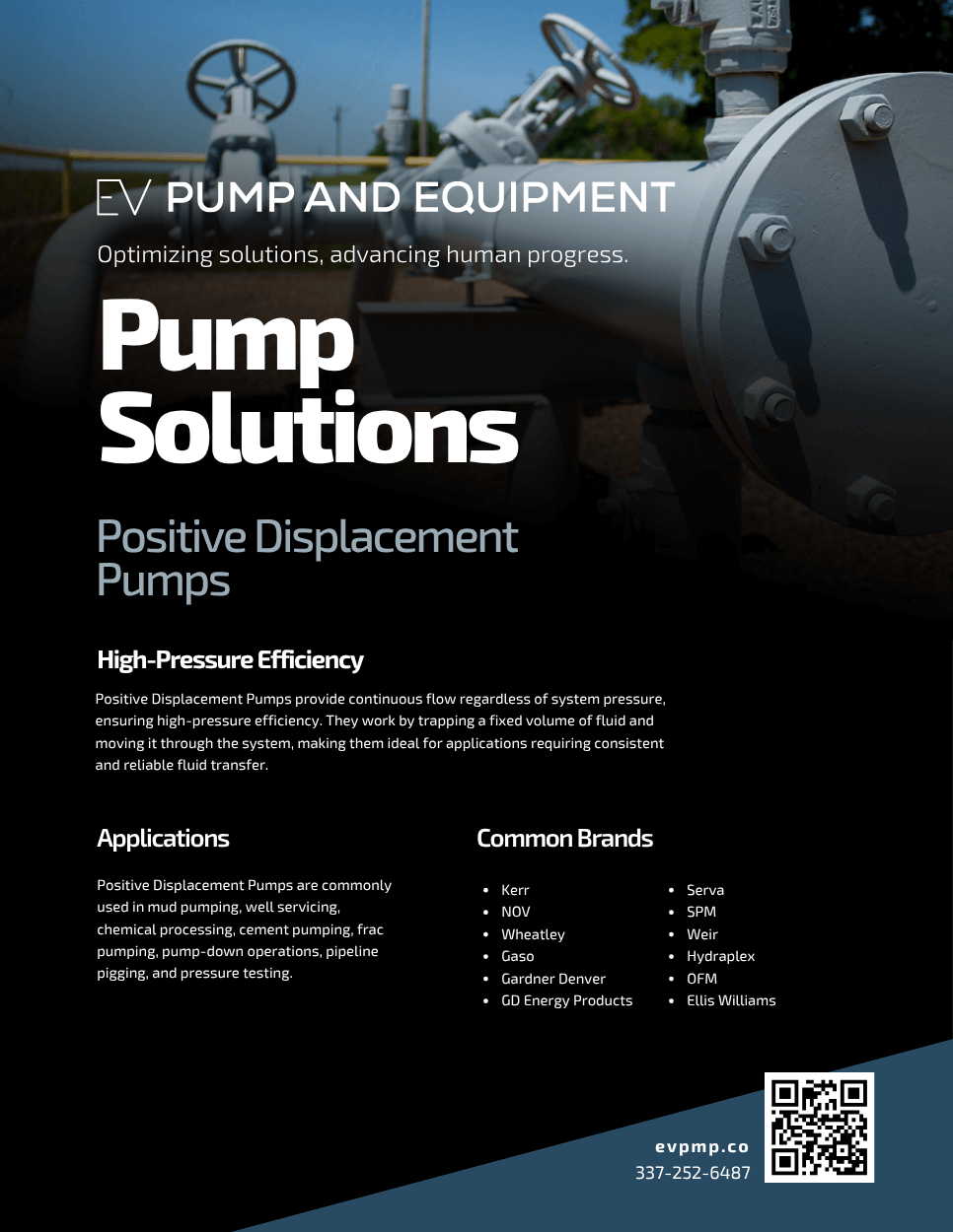 EV Pump Pump Solutions Document